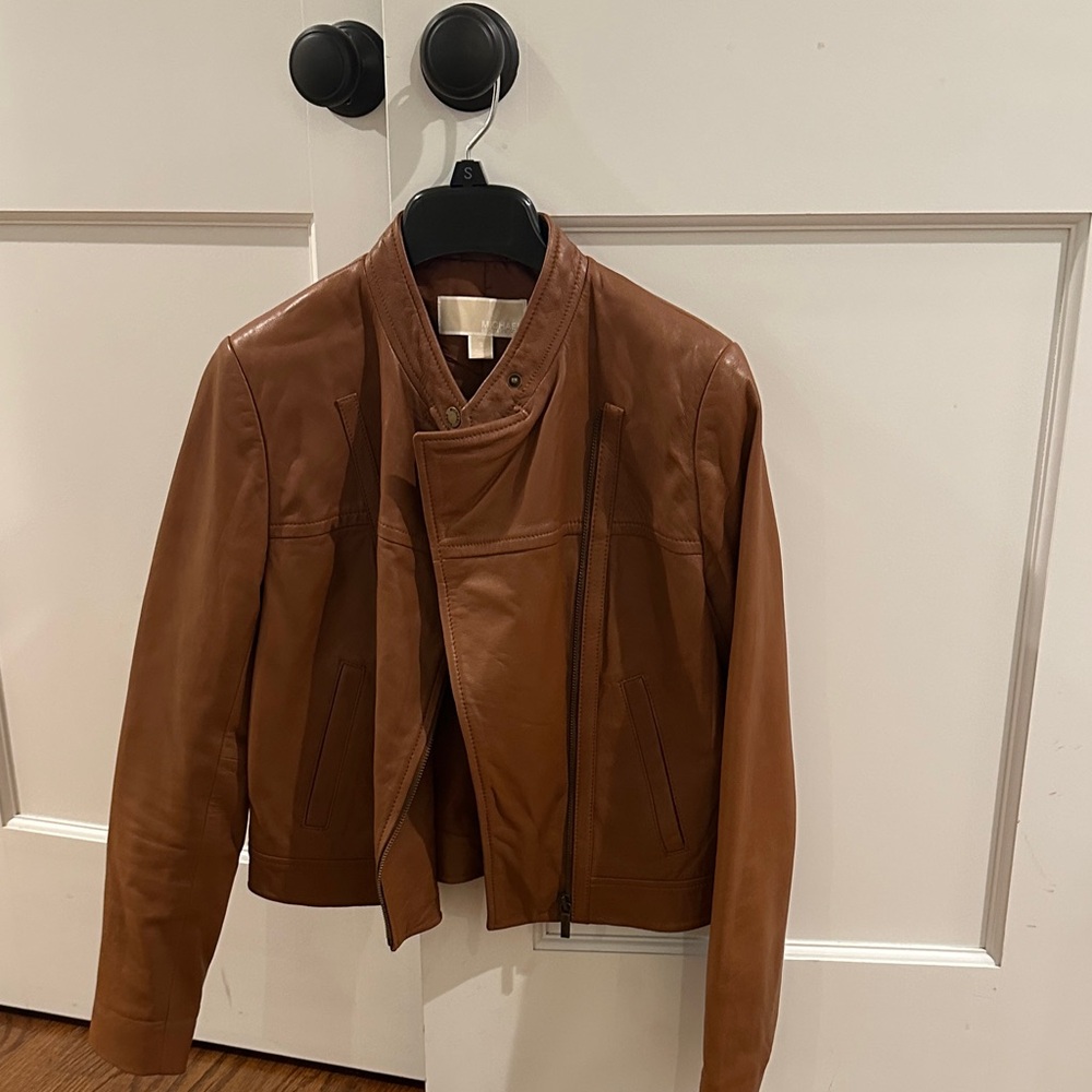 Leather Moto Jacket